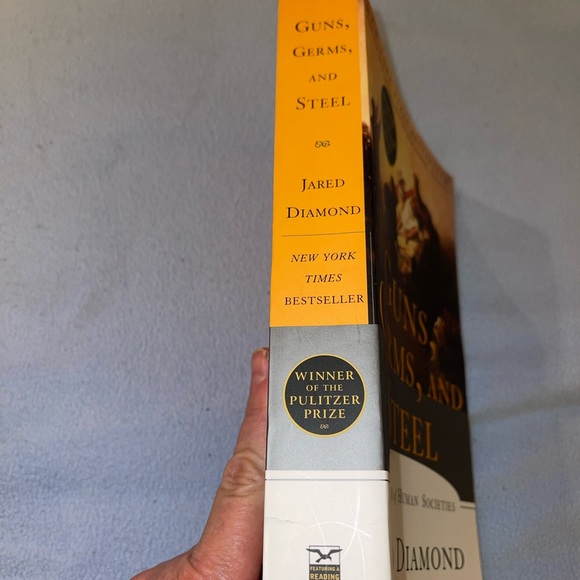 Guns, Germs, and Steel, The Fates of Human Societies, paperback by Diamond - Picture 3 of 5